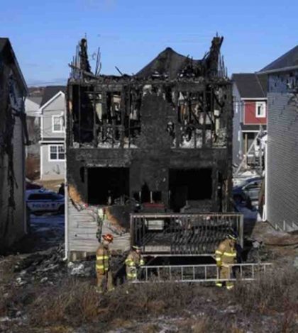 Mueren siete niños tras terrible incendio en Canadá