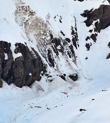 Decena de desaparecidos por avalancha en los Alpes