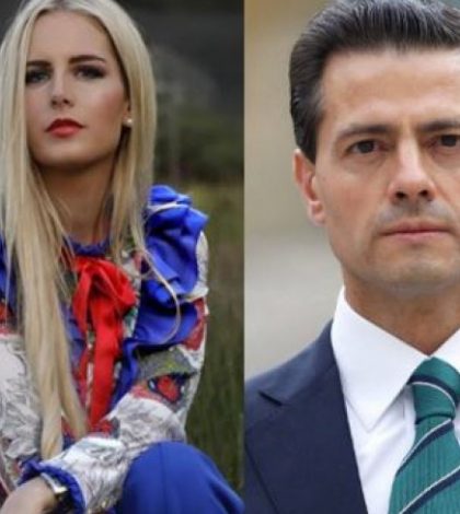 La modelo potosina Tania Ruiz Eichelmann pidió no ser juzgada por su relación con Peña Nieto
