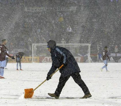 MLS registra la temperatura más baja en un partido