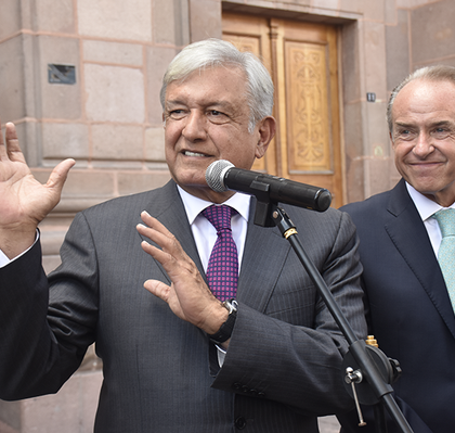 Arriba hoy a AMLO a SLP