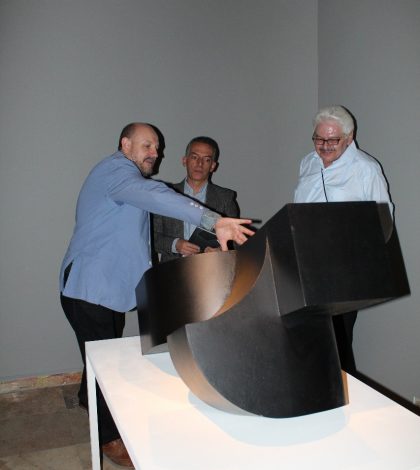 Inauguraron la exposición “Devenir de la forma” en el Museo Federico Silva Escultura Contemporánea del escultor Pablo Olivera