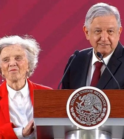‘Poniatowska, la que más defiende al pueblo raso’: López Obrador