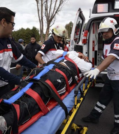 Fallece motociclista en choque de frente