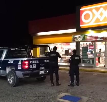 Asaltan Oxxo de Camino Viejo a Guanajuato