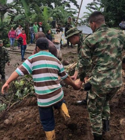 #Video: Alud deja al menos 11 muertos en Colombia