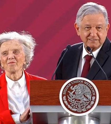 ‘Poniatowska, la que más defiende al pueblo raso’: López Obrador