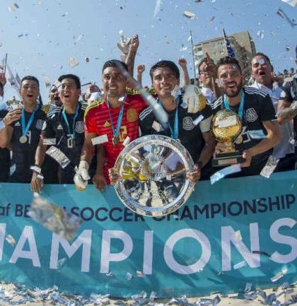 Selección Mexicana de Playa se consagra Campeón de la Concacaf