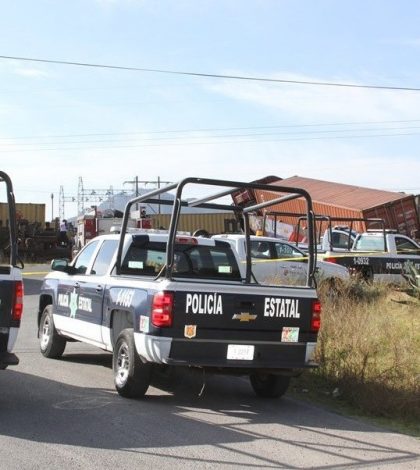 Descarrila tren de carga en  Tlaxcala; hay dos lesionados