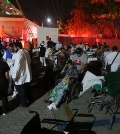Desalojan a paciente del  IMSS de Mazatlán por incendio