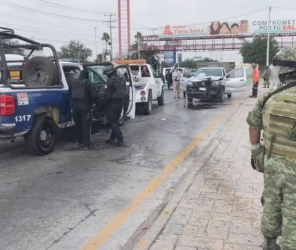 Civiles armados atacan a policías en Coahuila y huyen