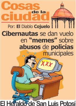 Cosas de la ciudad: Cibernautas se dan vuelo en “memes” sobre abusos de policías municipales