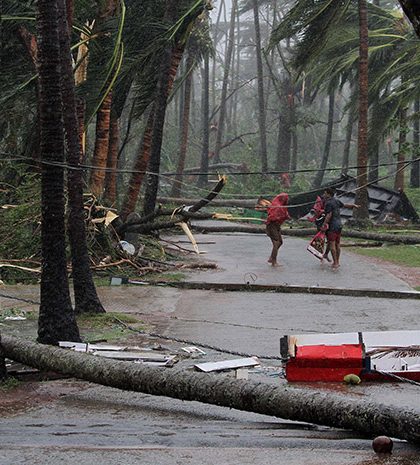Tifón  Fani mata a 7 personas tras tocar tierra en India
