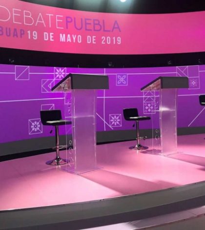 #Video: Todo listo para el debate electoral en Puebla