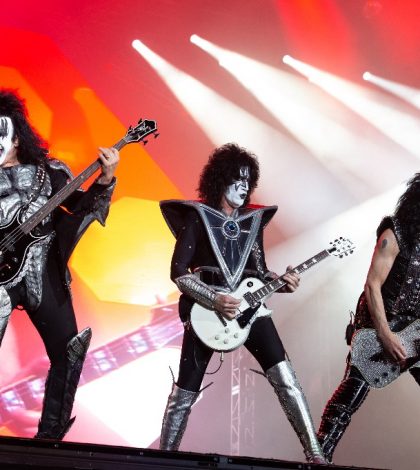 Kiss, espectacular concierto de despedida en México