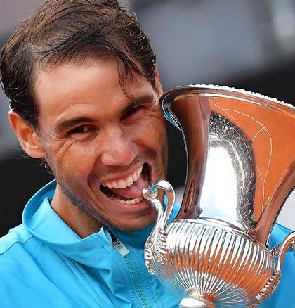 Nadal resurge a tiempo para vencer a Djokovic y levanta el trofeo en Roma