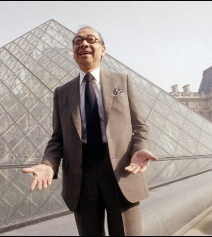 Fallece el creador de la  pirámide del Louvre