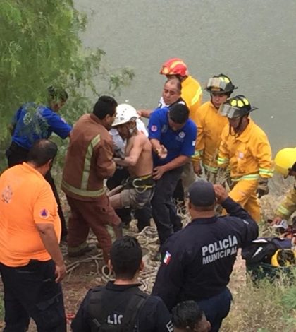 Encuentran a hombre en profundo hoyanco