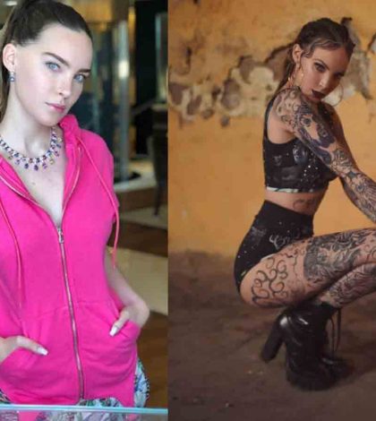 Belinda cambia de look: De niña buena a ‘chola’ tatuada