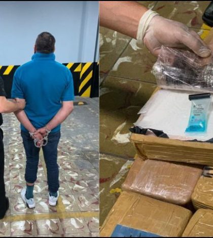 Costa Rica arresta a mexicano con cocaína valorada en 1.3 millones de dólares