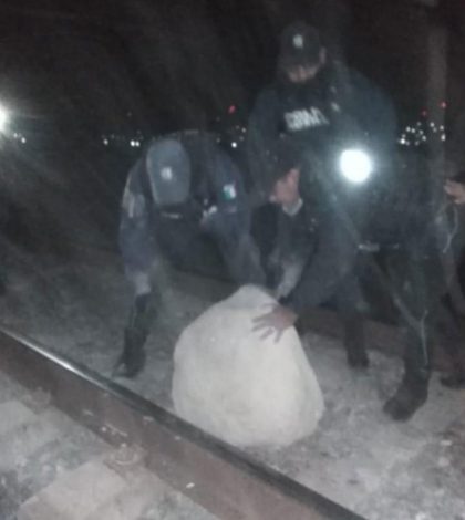 Frustran el asalto  a un tren  en Puebla