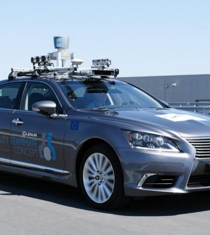 Toyota realiza pruebas de conducción autónoma en Europa