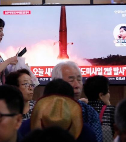 Corea del Norte dispara dos misiles de corto alcance  en menos de una semana