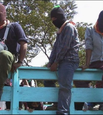 Grupo armado despoja de  armas a la Policía en Chiapas