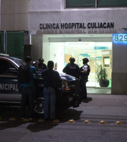 Ultiman a un hombre al interior de una clínica en Culiacán