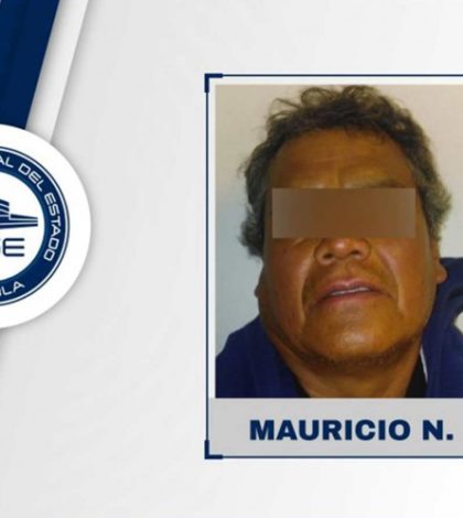 Mauricio violaba a nieta de su pareja; fue detenido en Puebla