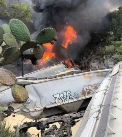 Caen saqueadores por choque de trenes en Hidalgo