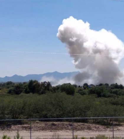 Explosión de polvorín causa dos muertos en Hidalgo