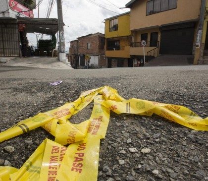 Homicidios siguen en aumento  en Colombia