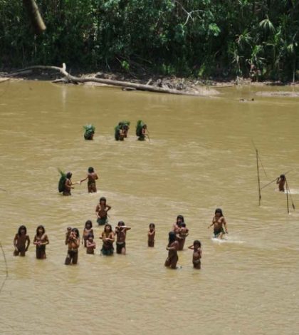 Tribu aislada ataca  con flechas aldea  peruana; hay un herido
