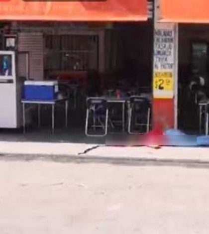 Ejecutan a mujer afuera de una  taquería en Oaxaca