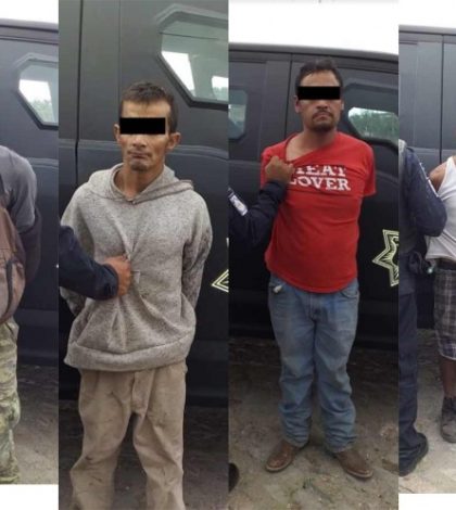 Con máscaras y machetes, caen 4 asaltantes en Querétaro