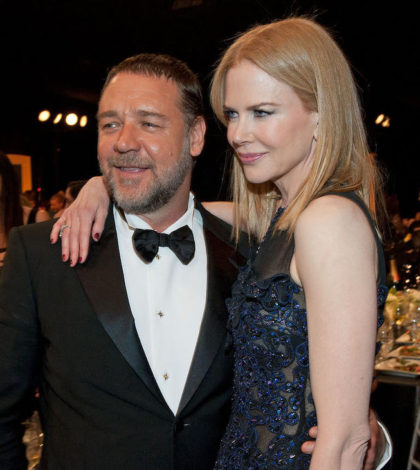 Russell Crowe y Nicole Kidman tienen inesperado encuentro
