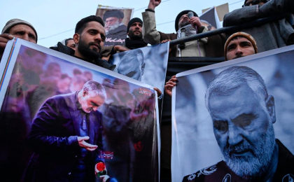 Irán promete represalias contra  EU tras el asesinato de líder militar