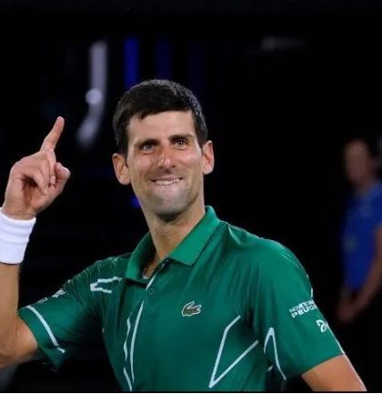 Djokovic atribuye su alto nivel a Federer y Nadal