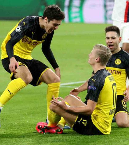 Haaland y el Dortmund dan primer golpe ante PSG