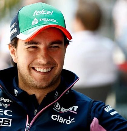 Checo Pérez logró segundo lugar en sesión de ensayos en Barcelona