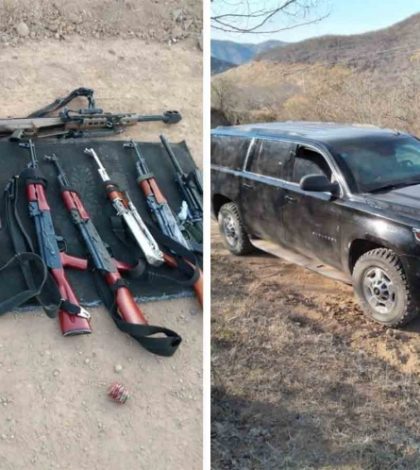 Decomisan arsenal en  Chilpancingo, al menos 7 armas largas