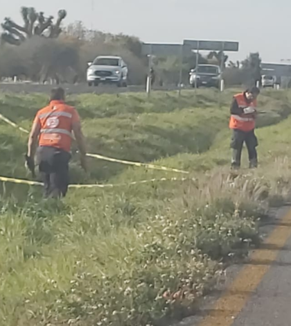 Encuentran cadáver de  hombre, al parecer atropellado