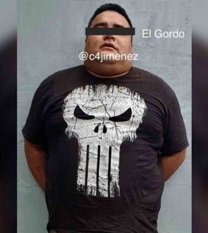 Cae ‘El Gordo’, presunto líder de ladrones de casas y narcomenudistas