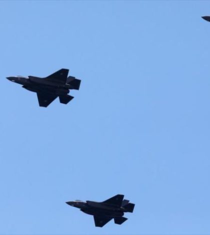 Aviones militares israelíes  sobrevuelan Beirut y bases de Hezbolá