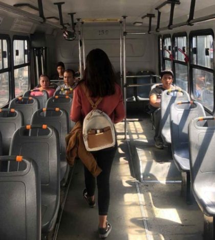 Transporte público de pasajeros registra caída de 60% en usuarios