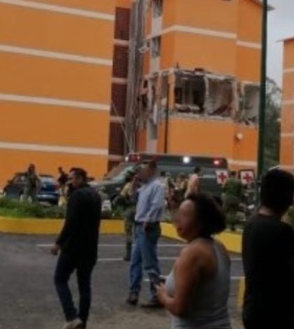 Explosión en zona militar deja  10 lesionados en Cuernavaca