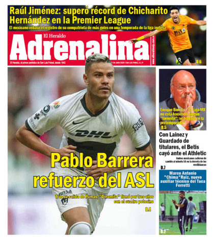 Portada Adrenalina