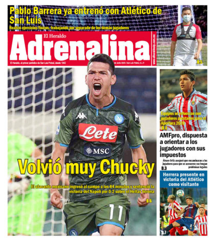 Portada Adrenalina