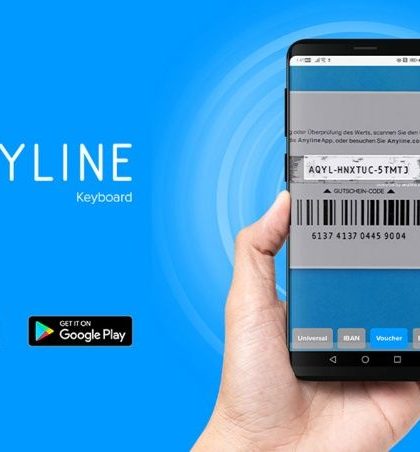 Anyline Keyboard, el primer teclado en Android e iOs que permite escanear texto